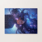 Puzzle Anime Girl Fabriquée En Étoiles (Horizontal)