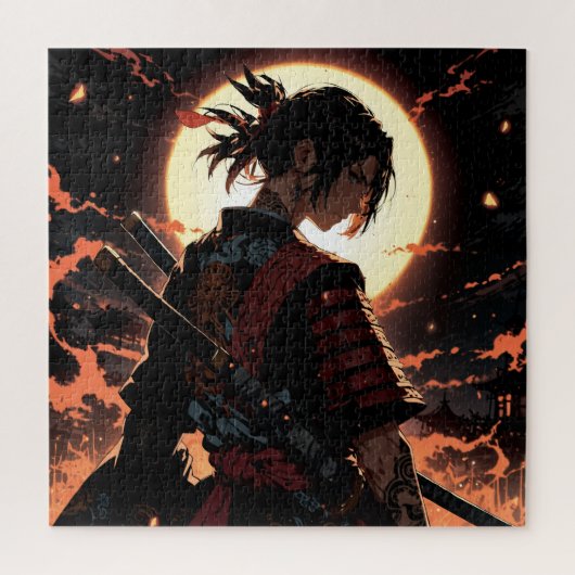 Puzzle Anime samurai (Vertical)