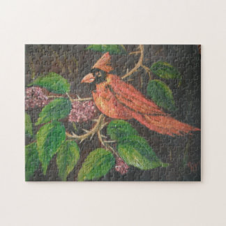 Puzzle Ann Hayes Peinture Cardinal
