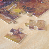 Puzzle Ann Hayes schildert Red Beauty Legpuzzel (Zijkant)