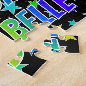 Puzzle "ANNABELLE" Prénom, Amusant "HEUREUX ANNIVERSAIRE" (Côté)