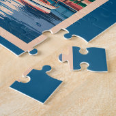 Puzzle Annapolis Maryland Skyline Travel Art Vintage (Côté)