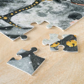 Puzzle Anneau de Sleigh Bells - équipe de cheval de (Côté)