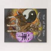 Puzzle Année chinoise du bélier (Horizontal)