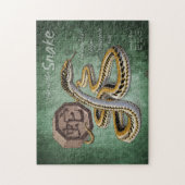 Puzzle Année chinoise du zodiaque de l'art serpent (Vertical)