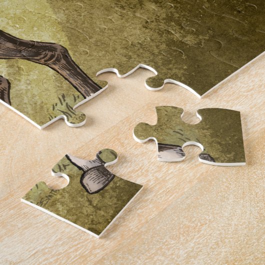 Puzzle Année de l'art chinois d'animal de zodiaque de (Côté)