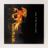 Puzzle Année du Cheval 2026 (Cheval de Feu) (Horizontal)