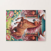 Puzzle année du cheval chinois  (Horizontal)