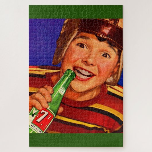 Puzzle Années 1950 ‘77 soda ad (Vertical)