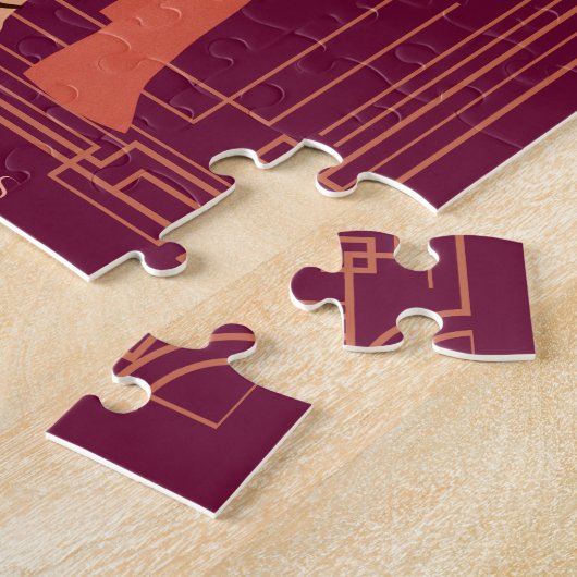 Puzzle Années folles rétro (Côté)