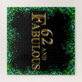 Puzzle Anniversaire 62 ans (Horizontal)