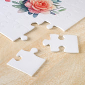 Puzzle Anniversaire Avion Girafe (Côté)