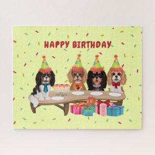 Puzzle Anniversaire Cavalier King Charles Spaniel