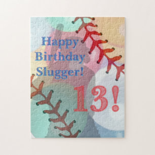 Puzzle Anniversaire de baseball