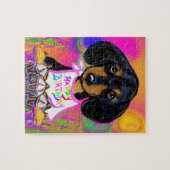 Puzzle Anniversaire de Doxie (Horizontal)