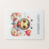 Puzzle Anniversaire de Pilote Abeille (Horizontal)