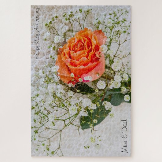 Puzzle Anniversaire de Ruby. (Vertical)