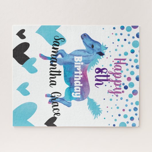 Puzzle Anniversaire des Coeurs et des Ponies (Horizontal)