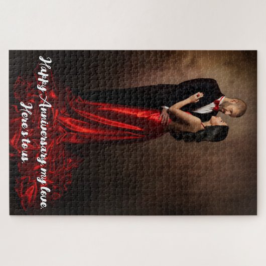 Puzzle Anniversaire des couples (Horizontal)