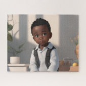 Puzzle Anniversaire du bébé (Horizontal)