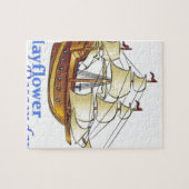 Puzzle Anniversaire du navire à voile Descendant Mayflowe (Horizontal)