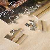 Puzzle Anniversaire Grand-fils. (Côté)