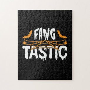 Puzzle Anniversaire Halloween Fang Tastic