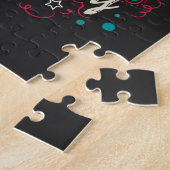 Puzzle anniversaire heureux décoratif (Côté)