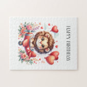 Puzzle Anniversaire Lion Volant (Horizontal)