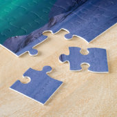 Puzzle Anniversaire Nom personnalisé Northern Lights Auro (Côté)