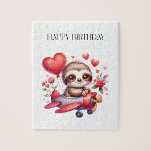 Puzzle Anniversaire Pilote Paresseux