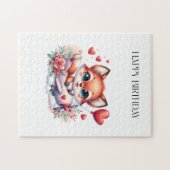 Puzzle Anniversaire Pilote Renard (Horizontal)