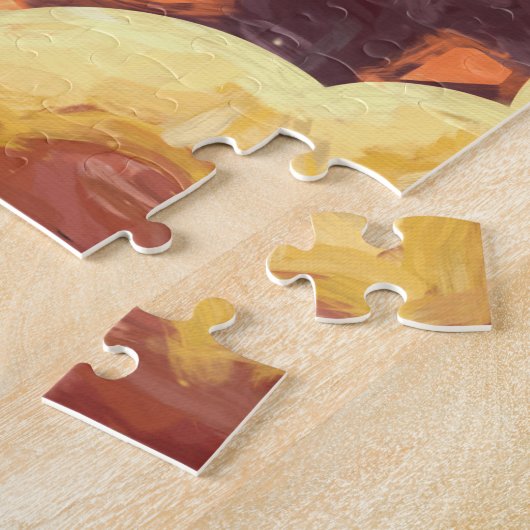 Puzzle Anniversaire Rocket Ship Universe Planète Amusemen (Côté)