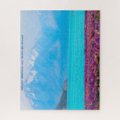 Puzzle Anniversaire Salutations Lac Tekapo Nouvelle-Zélan (Vertical)