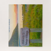 Puzzle Anniversaire Salutations Lac Tekapo Nouvelle-Zélan (Vertical)