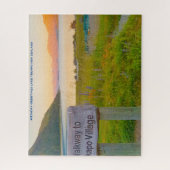 Puzzle Anniversaire Salutations Lac Tekapo Nouvelle-Zélan (Vertical)