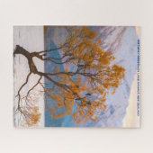 Puzzle Anniversaire Salutations Lac Wanaka Nouvelle-Zélan (Horizontal)