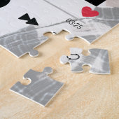 Puzzle Anniversary Photo First Dance Song Couples Gift (Côté)