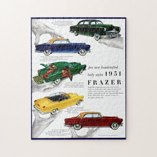 Puzzle Annonce automobile Frazer 1951 (Vertical)