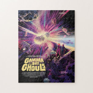 Puzzle Annonce De Film D'Horreur Sci-Fi, Gamma Ray Ghouls