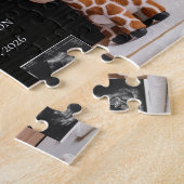Puzzle Annonce de grossesse Girafeau Neutre (Côté)