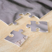 Puzzle Annonce de grossesse Peluche de chiot mignon  (Côté)