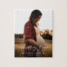 Annonce de Grossesse Photo Cadeau Bébé à Venir