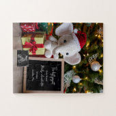 Puzzle Annonce de grossesse pour les fêtes de Noël (Horizontal)