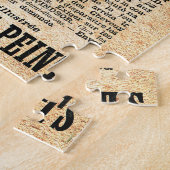 Puzzle Annonce de journal français 1897 (Côté)