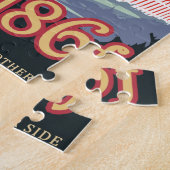 Puzzle Annonce de voyage Sci-Fi, Planet Kepler-186f (Côté)