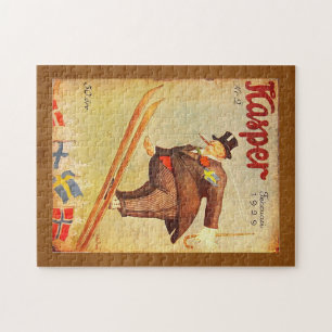 Puzzle Annonce scandinave vintage de cigare