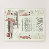 Puzzle Annonce vintage de voiture Pierce-Arrow (Horizontal)