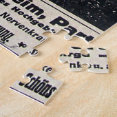 Puzzle Annonces de journaux allemands antiques 1917 (Côté)