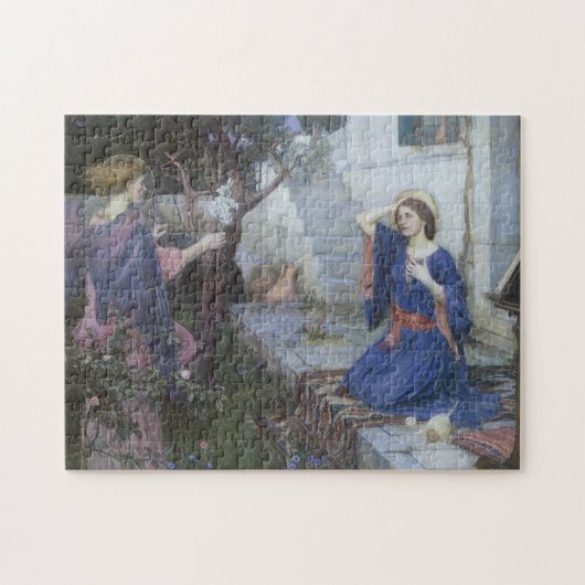 Puzzle Annonciation de John William Waterhouse (Horizontal)